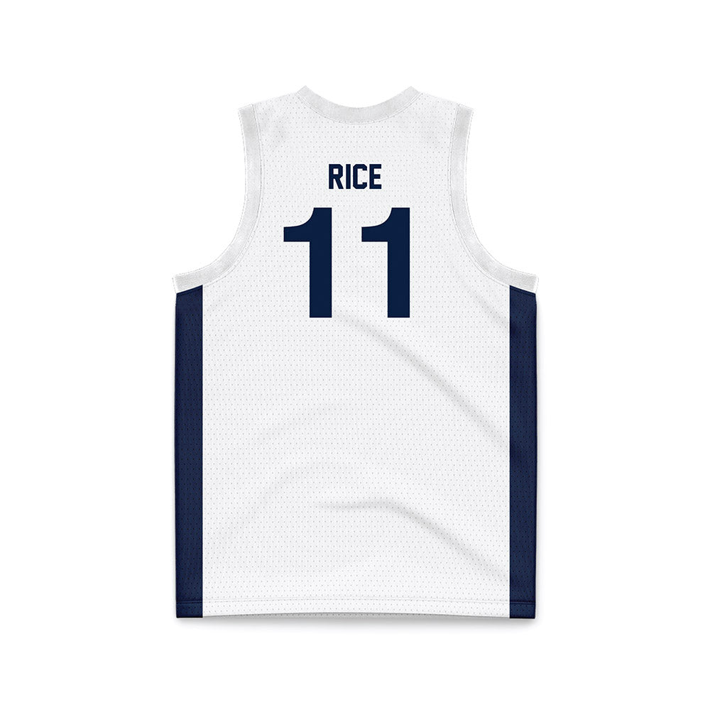 Penn State - NCAA Men's Basketball : Eli Rice - White Basketball Jersey-1