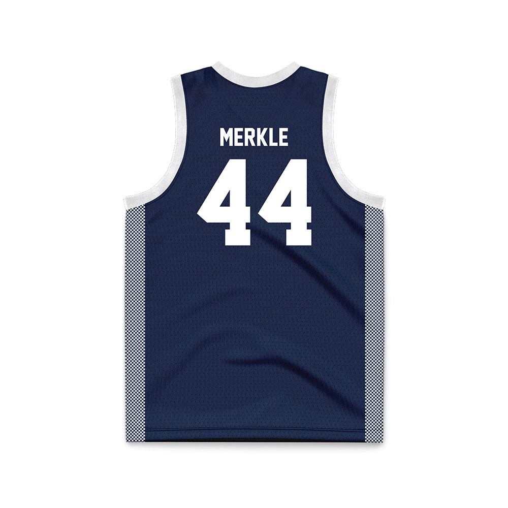 Penn State - NCAA Women's Basketball : Gracie Merkle - Navy Basketball Jersey-1