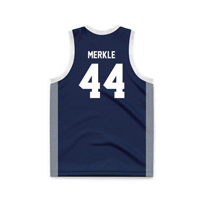 Penn State - NCAA Women's Basketball : Gracie Merkle - Navy Basketball Jersey-1
