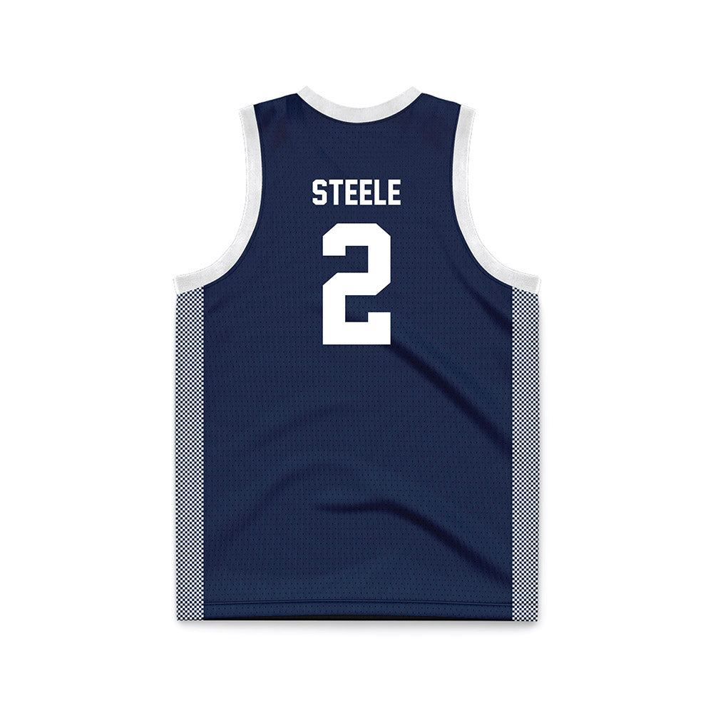 Penn State - NCAA Women's Basketball : Shaelyn Steele - Navy Basketball Jersey-1