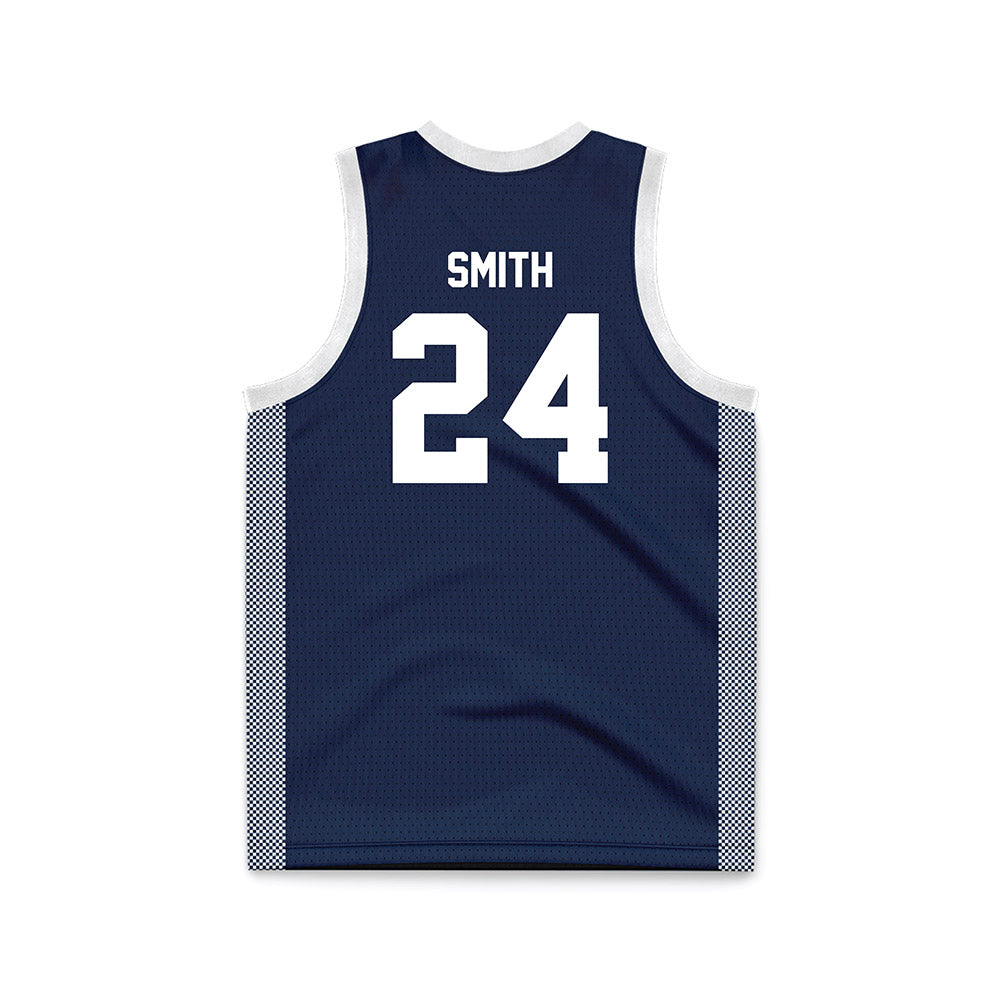 Penn State - NCAA Women's Basketball : Shayla Smith - Navy Basketball Jersey-1
