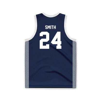 Penn State - NCAA Women's Basketball : Shayla Smith - Navy Basketball Jersey-1