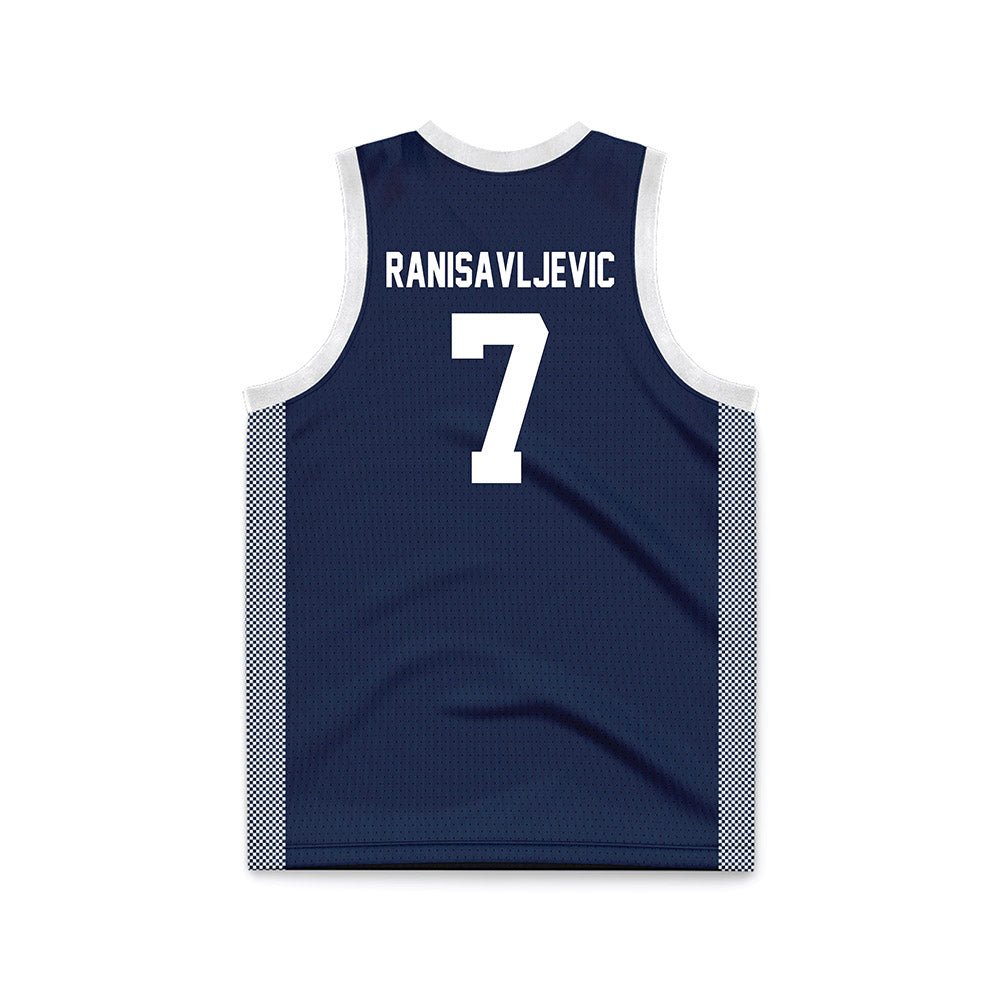 Penn State - NCAA Women's Basketball : Viktoria Ranisavljevic - Navy Basketball Jersey-1