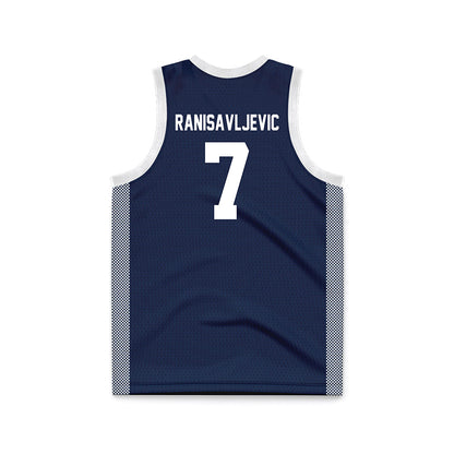 Penn State - NCAA Women's Basketball : Viktoria Ranisavljevic - Navy Basketball Jersey-1