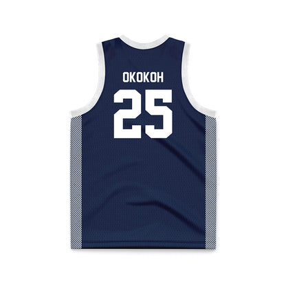 Penn State - NCAA Women's Basketball : Rachael Okokoh - Navy Basketball Jersey-1