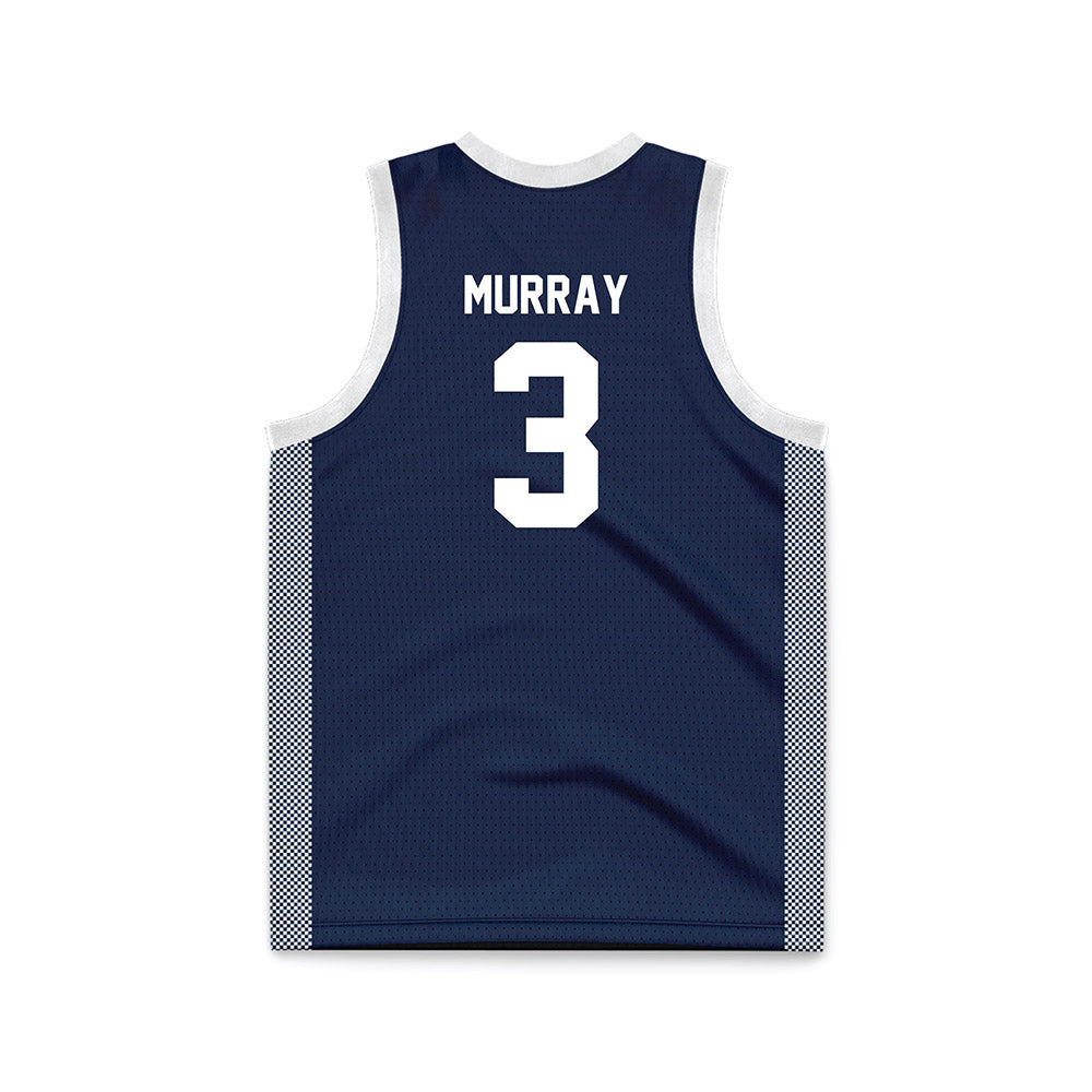 Penn State - NCAA Women's Basketball : Moriah Murray - Navy Basketball Jersey-1