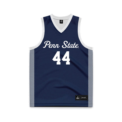Penn State - NCAA Women's Basketball : Gracie Merkle - Navy Basketball Jersey-0