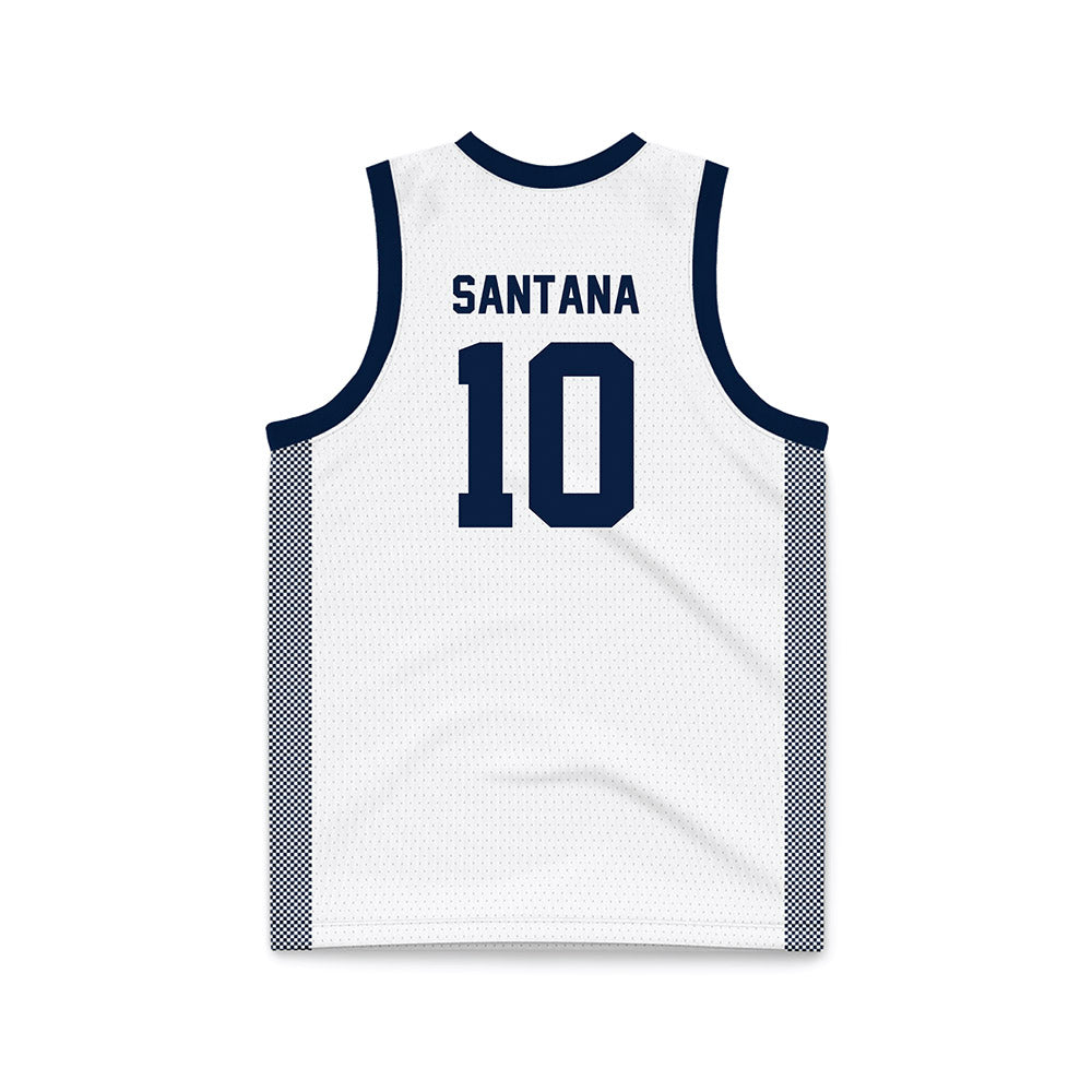 Penn State - NCAA Women's Basketball : Vitoria Santana - White Basketball Jersey-1
