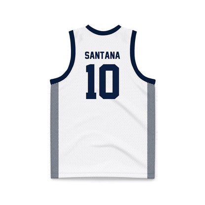 Penn State - NCAA Women's Basketball : Vitoria Santana - White Basketball Jersey-1