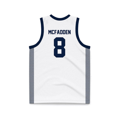 Penn State - NCAA Women's Basketball : Nyla McFadden - White Basketball Jersey-1