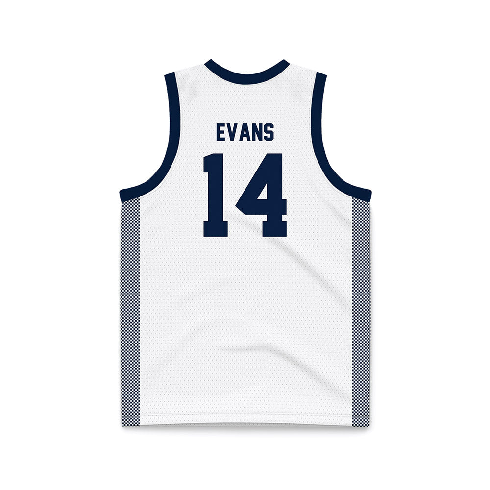 Penn State - NCAA Women's Basketball : Amiya Evans - White Basketball Jersey-1