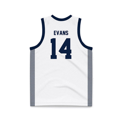 Penn State - NCAA Women's Basketball : Amiya Evans - White Basketball Jersey-1