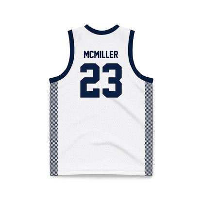 Penn State - NCAA Women's Basketball : Kiyomi McMiller - White Basketball Jersey-1