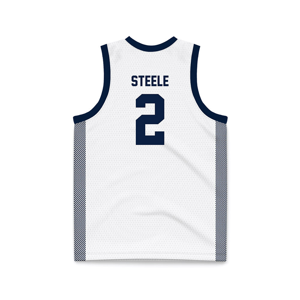 Penn State - NCAA Women's Basketball : Shaelyn Steele - White Basketball Jersey-1