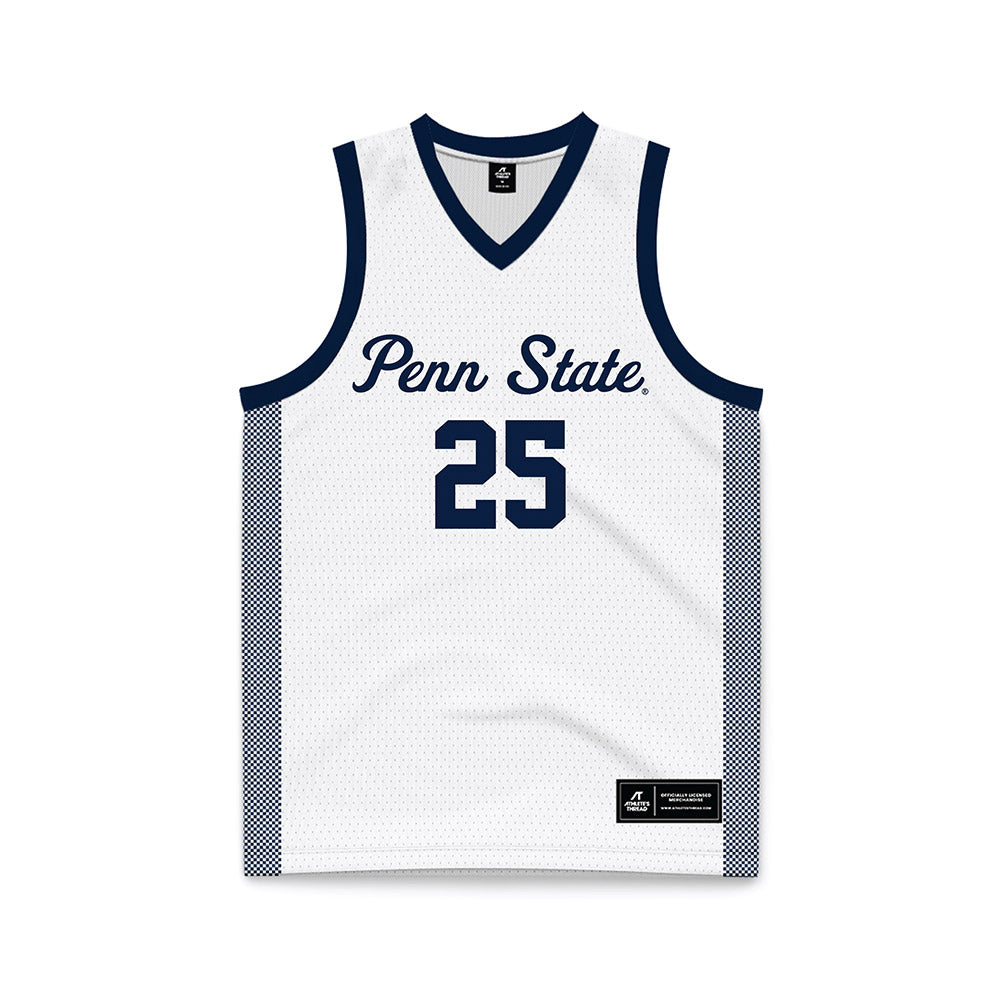 Penn State - NCAA Women's Basketball : Rachael Okokoh - White Basketball Jersey-0