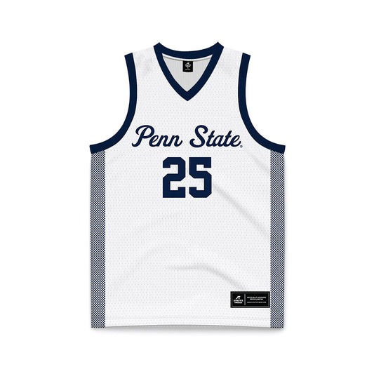 Penn State - NCAA Women's Basketball : Rachael Okokoh - White Basketball Jersey-0