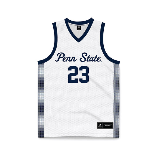 Penn State - NCAA Women's Basketball : Kiyomi McMiller - White Basketball Jersey-0
