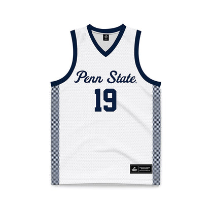 Penn State - NCAA Women's Basketball : Tea Cleante - White Basketball Jersey-0
