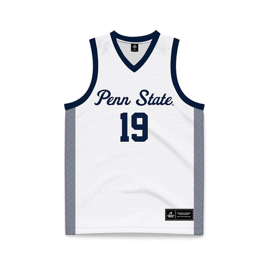 Penn State - NCAA Women's Basketball : Tea Cleante - White Basketball Jersey-0