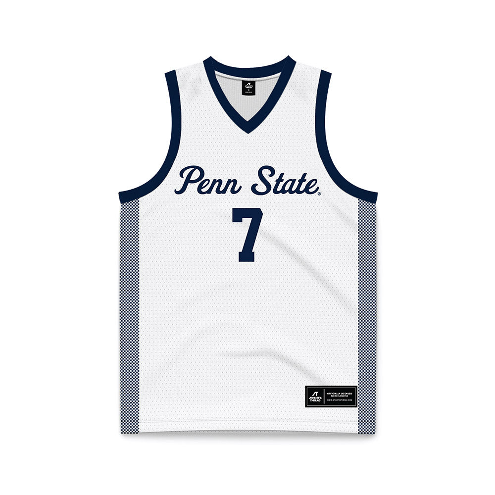 Penn State - NCAA Women's Basketball : Viktoria Ranisavljevic - White Basketball Jersey-0