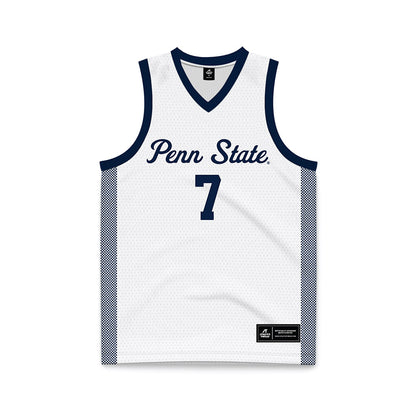 Penn State - NCAA Women's Basketball : Viktoria Ranisavljevic - White Basketball Jersey-0
