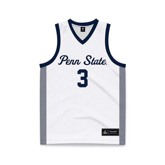 Penn State - NCAA Women's Basketball : Moriah Murray - White Basketball Jersey-0