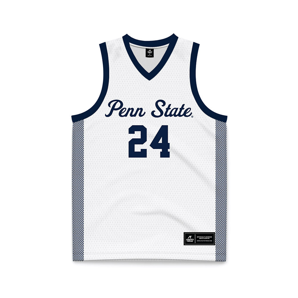 Penn State - NCAA Women's Basketball : Shayla Smith - White Basketball Jersey-0