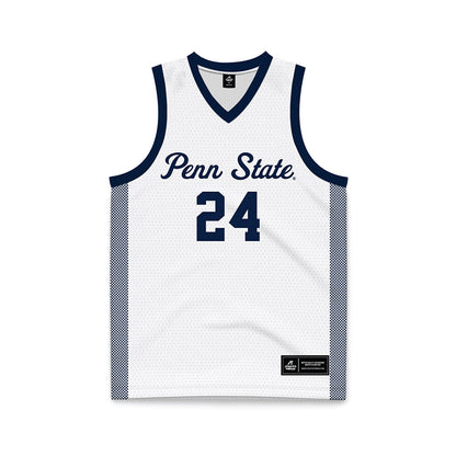 Penn State - NCAA Women's Basketball : Shayla Smith - White Basketball Jersey-0