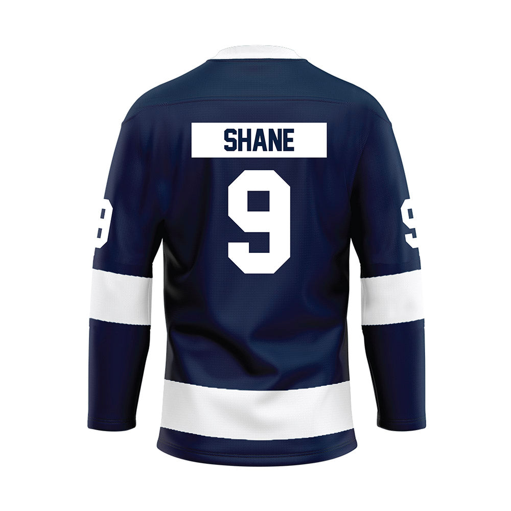 Penn State - NCAA Women's Ice Hockey : Shelby Shane - Navy Hockey Jersey-1