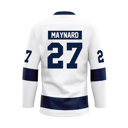 Penn State - NCAA Women's Ice Hockey : Danica Maynard - White Hockey Jersey-1