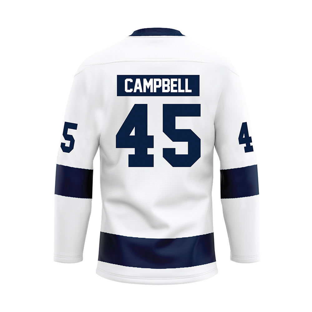 Penn State - NCAA Women's Ice Hockey : Madison Campbell - White Hockey Jersey-1
