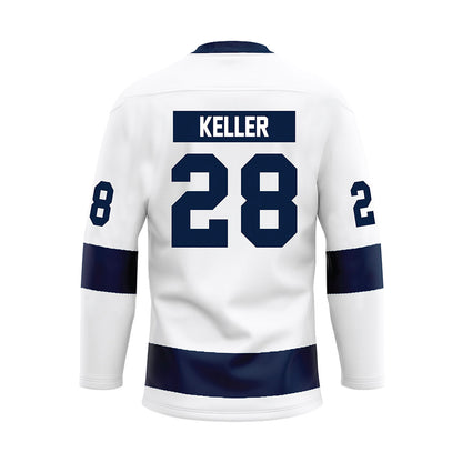 Penn State - NCAA Women's Ice Hockey : Mikah Keller - White Hockey Jersey-1