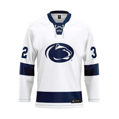 Penn State - NCAA Women's Ice Hockey : Lauren Hernick - White Hockey Jersey-0