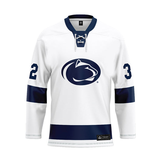Penn State - NCAA Women's Ice Hockey : Lauren Hernick - White Hockey Jersey-0