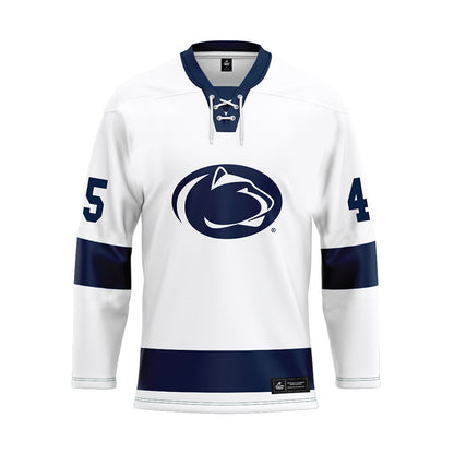 Penn State - NCAA Women's Ice Hockey : Madison Campbell - White Hockey Jersey-0