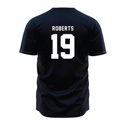 Penn State - NCAA Baseball : Chase Roberts - Navy Jersey-1