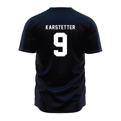 Penn State - NCAA Baseball : Kevin Karstetter - Navy Jersey-1