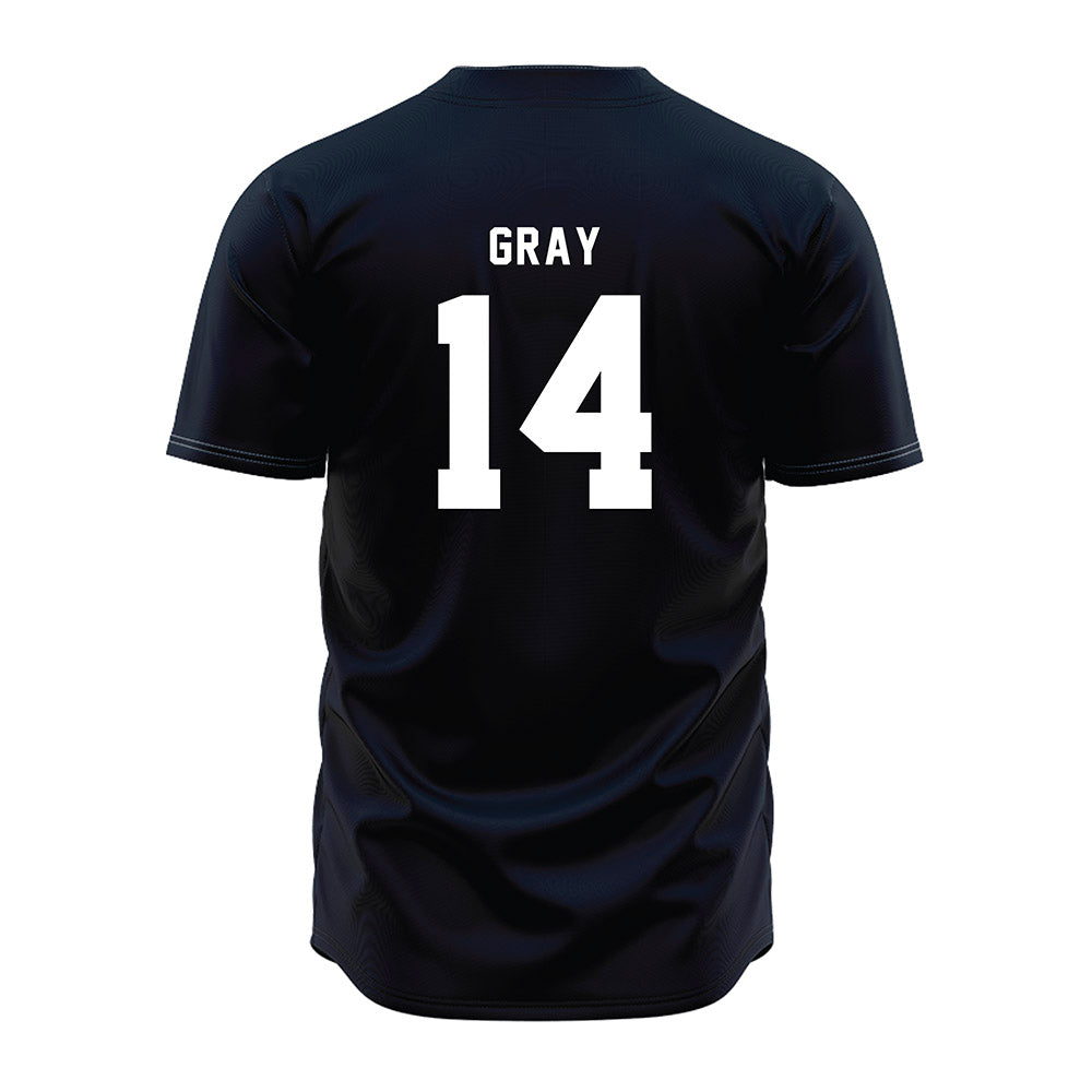 Penn State - NCAA Baseball : Jimmy Gray - Navy Jersey-1