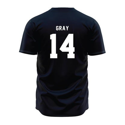 Penn State - NCAA Baseball : Jimmy Gray - Navy Jersey-1