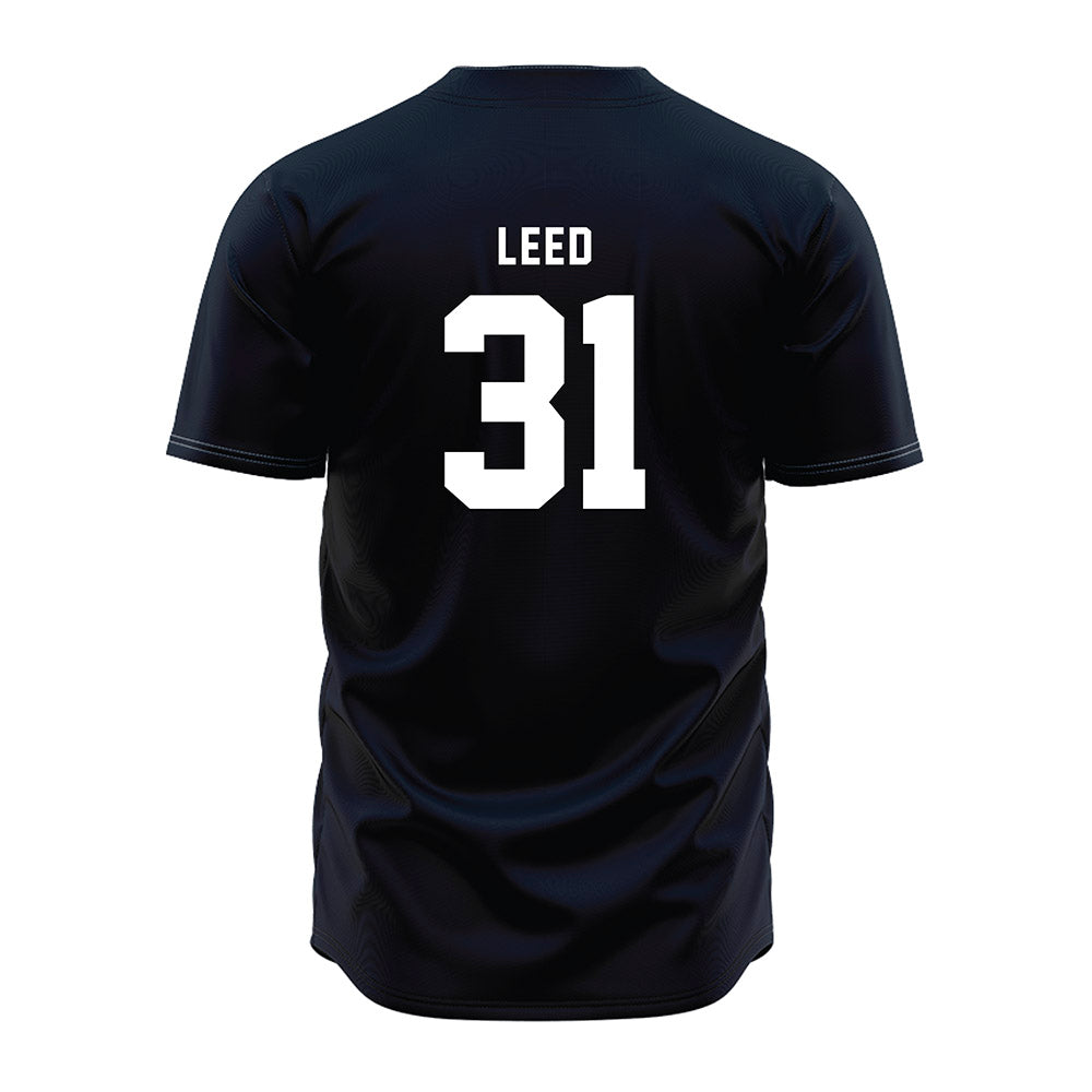 Penn State - NCAA Baseball : Braden Leed - Navy Jersey-1