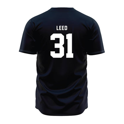 Penn State - NCAA Baseball : Braden Leed - Navy Jersey-1