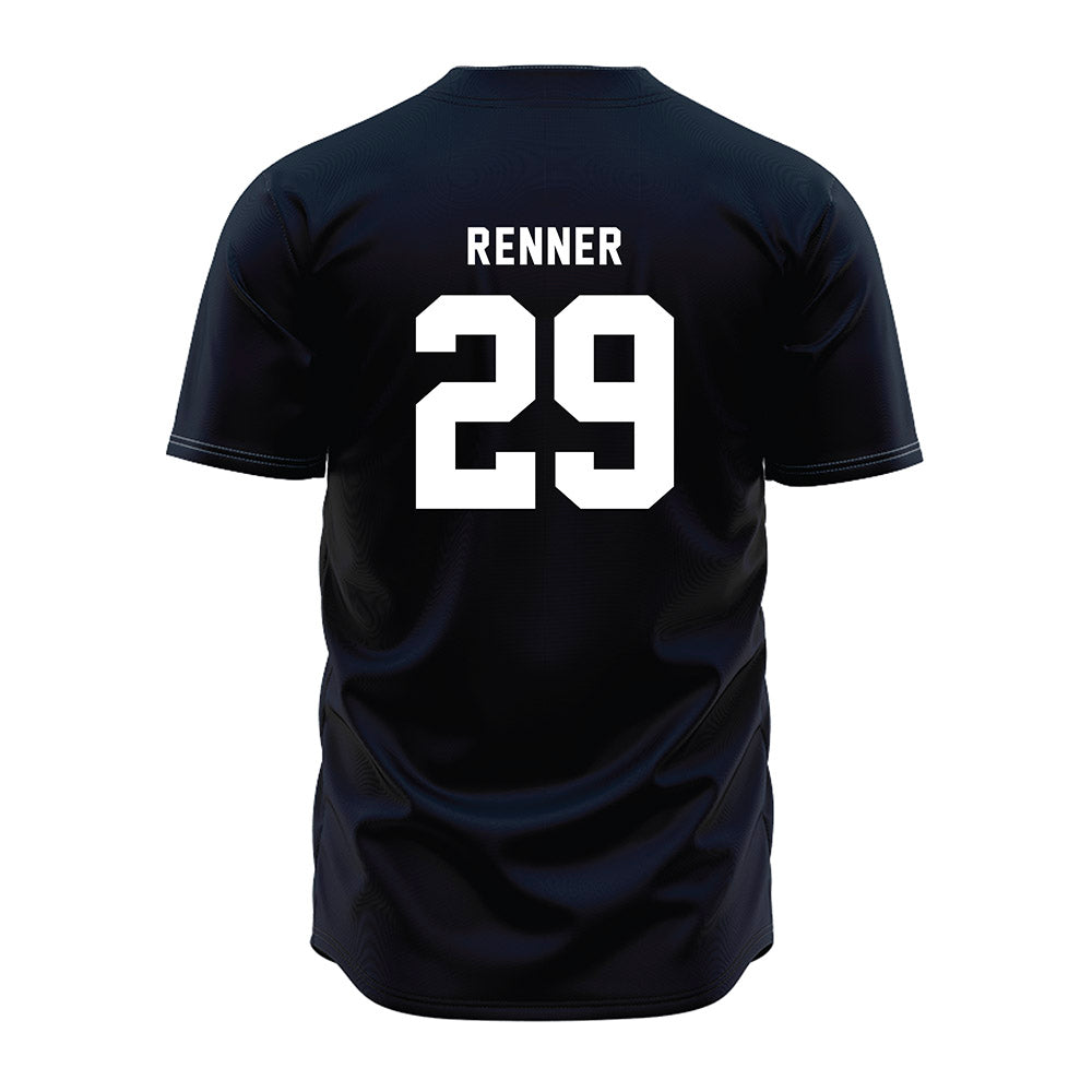 Penn State - NCAA Baseball : Carson Renner - Navy Jersey-1