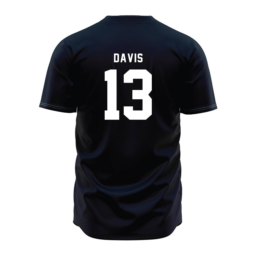 Penn State - NCAA Baseball : Jayden Davis - Navy Jersey-1