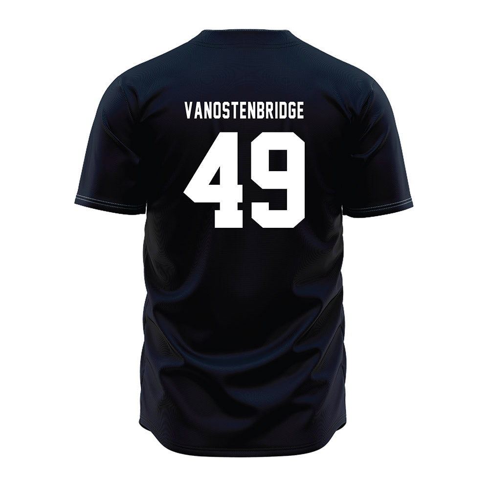 Penn State - NCAA Baseball : Matthew VanOstenbridge - Navy Jersey-1