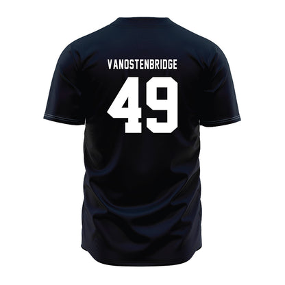 Penn State - NCAA Baseball : Matthew VanOstenbridge - Navy Jersey-1