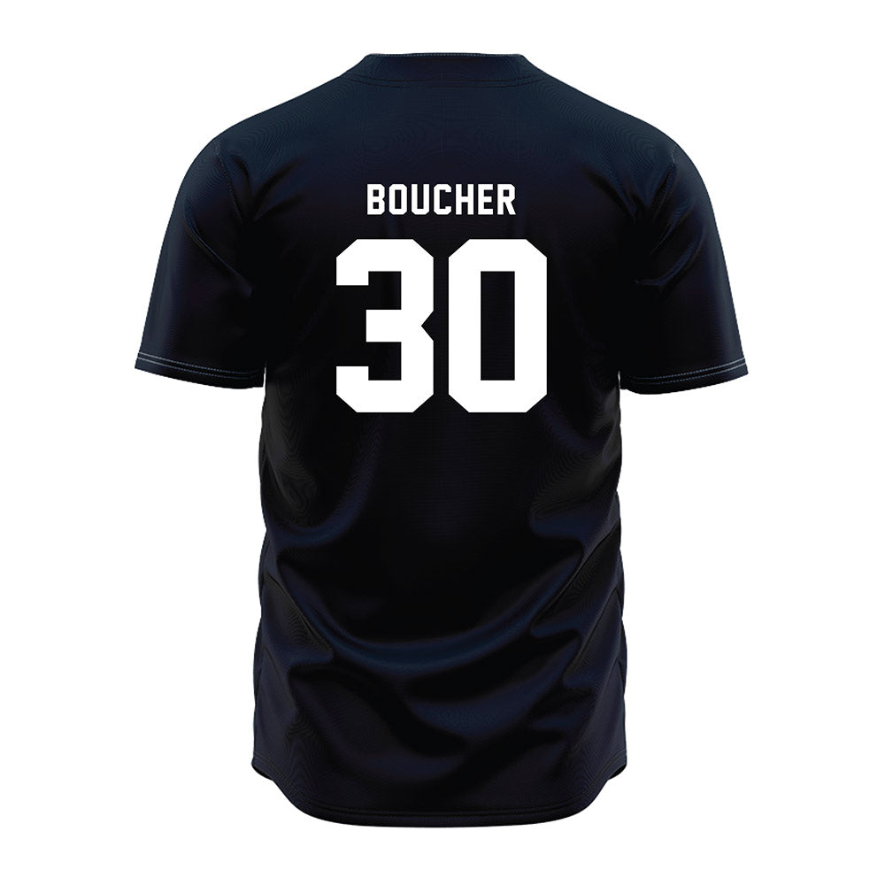 Penn State - NCAA Baseball : Leo Boucher - Navy Jersey-1
