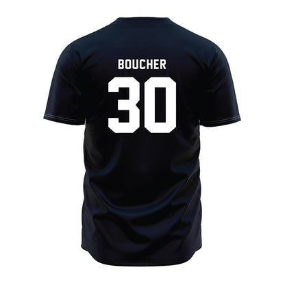 Penn State - NCAA Baseball : Leo Boucher - Navy Jersey-1