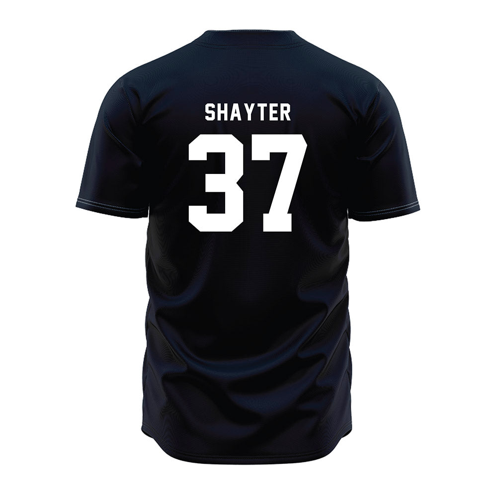 Penn State - NCAA Baseball : Isaiah Shayter - Navy Jersey-1
