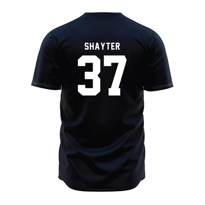 Penn State - NCAA Baseball : Isaiah Shayter - Navy Jersey-1