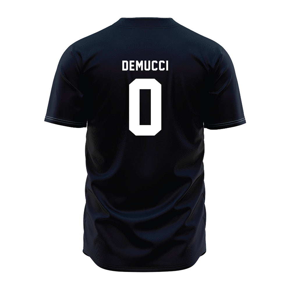 Penn State - NCAA Baseball : Joey DeMucci - Navy Jersey-1